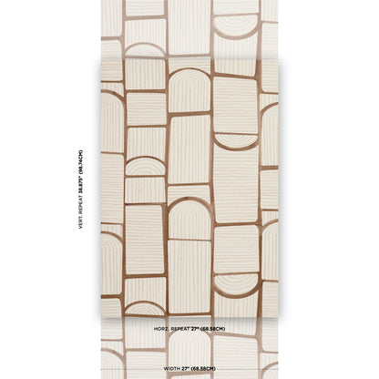 SCHUMACHER  BACKDROP BLOOMSBURY   Teak   - 5013686