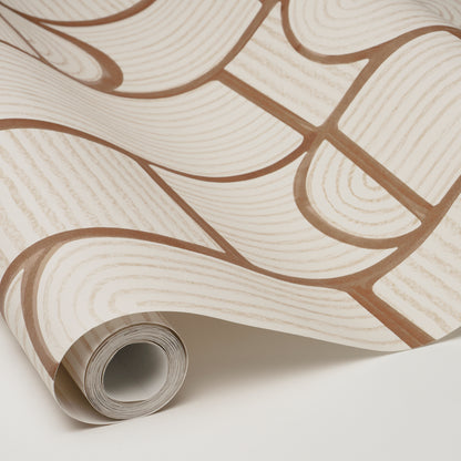 SCHUMACHER  BACKDROP BLOOMSBURY   Teak   - 5013686