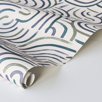 SCHUMACHER  BACKDROP NEW BEAT   BLUE , GREEN   - 5013690