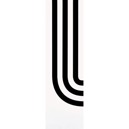 SCHUMACHER  NEW WAVE: BLACK & WHITE VIRGINIA PANEL A   BLACK   - 5013780