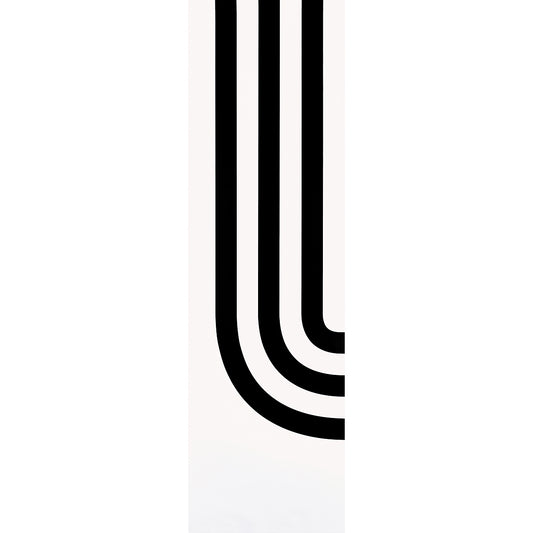 SCHUMACHER  NEW WAVE: BLACK & WHITE VIRGINIA PANEL A   BLACK   - 5013780