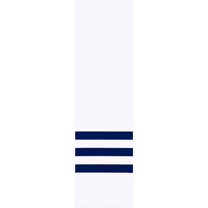 Cobalt fabric panel, rectangular textile with a subtle woven pattern.