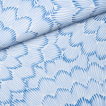 SCHUMACHER WALLCOVERING  MOON RIVER FEATHER BLOOM   BLUE   - 5013820