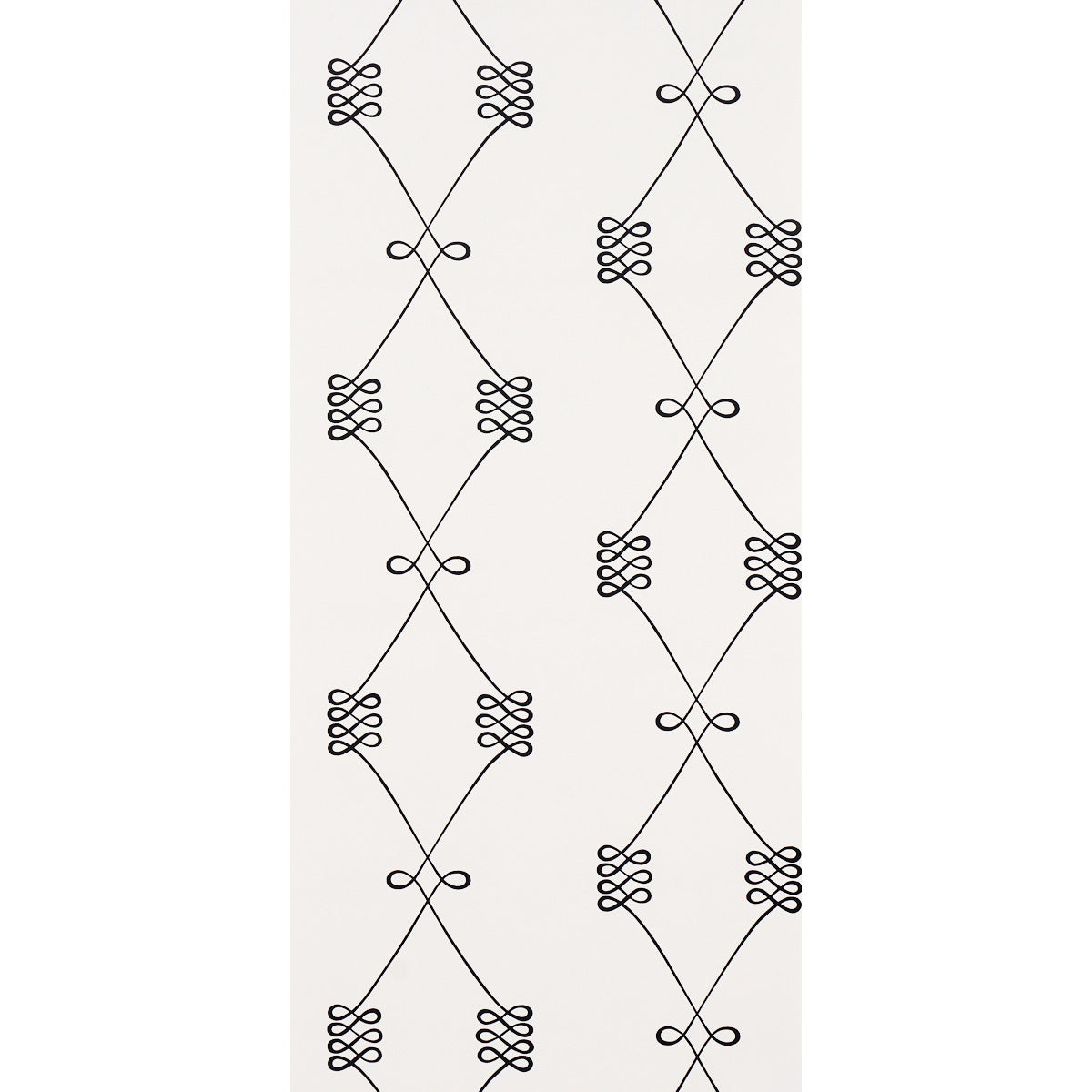 SCHUMACHER  FULL BLOOM NICOLETTE   BLACK ON CREAM   - 5013830