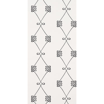 SCHUMACHER  FULL BLOOM NICOLETTE   BLACK ON CREAM   - 5013830