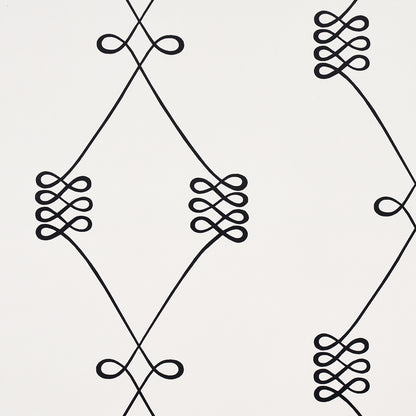 SCHUMACHER  FULL BLOOM NICOLETTE   BLACK ON CREAM   - 5013830