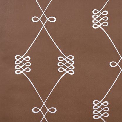 SCHUMACHER  FULL BLOOM NICOLETTE   SILVER ON BROWN   - 5013832