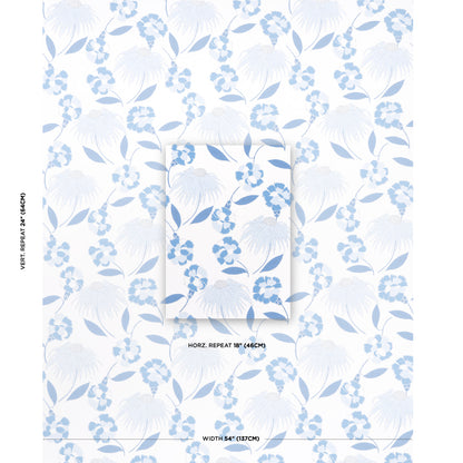 SCHUMACHER  MOON RIVER BOUQUET TOSS   AFTERNOON BLUE   - 5013841