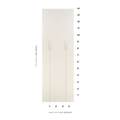 SCHUMACHER  PANELS COLLECTION VILLA PALM PANEL   WHITE,IVORY   - 5013881