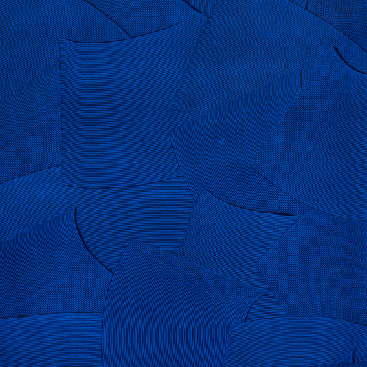 SCHUMACHER  DAVID KAIHOI HAND COMBED PLASTER   YVES BLUE   - 5013950