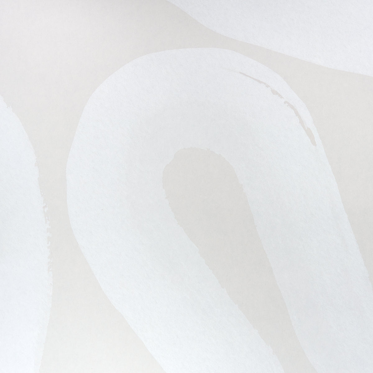 Abstract cream and beige watercolor pattern with soft curved shapes and subtle texture.