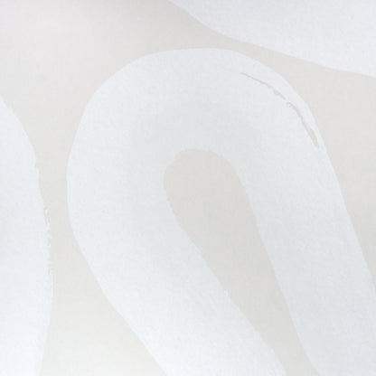 Abstract cream and beige watercolor pattern with soft curved shapes and subtle texture.