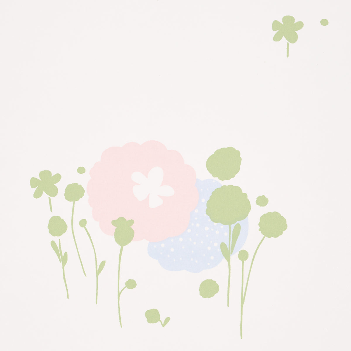 SCHUMACHER WALLCOVERING  MARIE-CHANTAL POM POM FOREST   IVORY   - 5014061