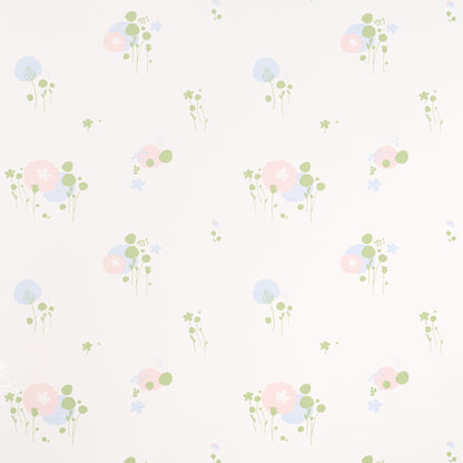 SCHUMACHER WALLCOVERING  MARIE-CHANTAL POM POM FOREST   IVORY   - 5014061