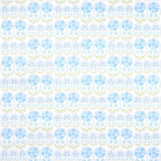 SCHUMACHER  BOHEMIA ANJUNA FLORAL   SKY   - 5014110