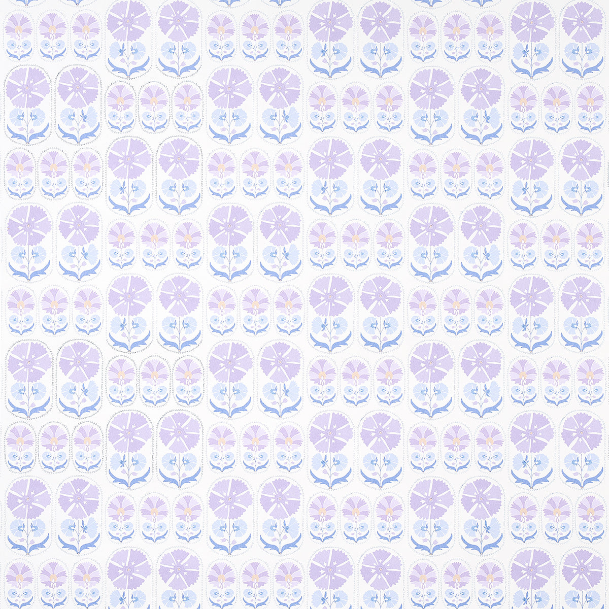 SCHUMACHER WALLCOVERING  BOHEMIA ANJUNA FLORAL   LILAC   - 5014111