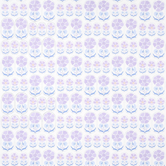 SCHUMACHER WALLCOVERING  BOHEMIA ANJUNA FLORAL   LILAC   - 5014111
