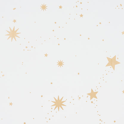 SCHUMACHER WALLCOVERING  MARIE-CHANTAL SCATTERED STARS   IVORY   - 5014140