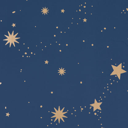 SCHUMACHER WALLCOVERING  MARIE-CHANTAL SCATTERED STARS   NIGHT   - 5014141