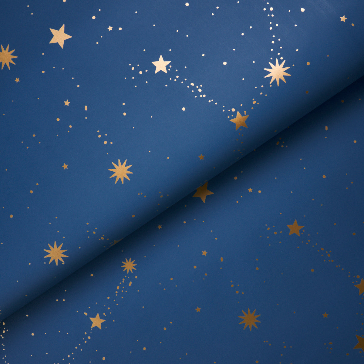 SCHUMACHER WALLCOVERING  MARIE-CHANTAL SCATTERED STARS   NIGHT   - 5014141