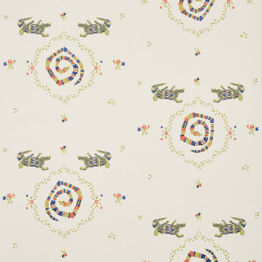 SCHUMACHER  BACKDROP REPTILIA   BRIGHT MULTI   - 5014190