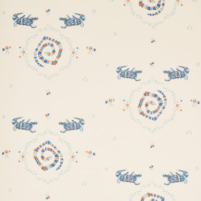 SCHUMACHER  BACKDROP REPTILIA   WARM BLUE   - 5014191