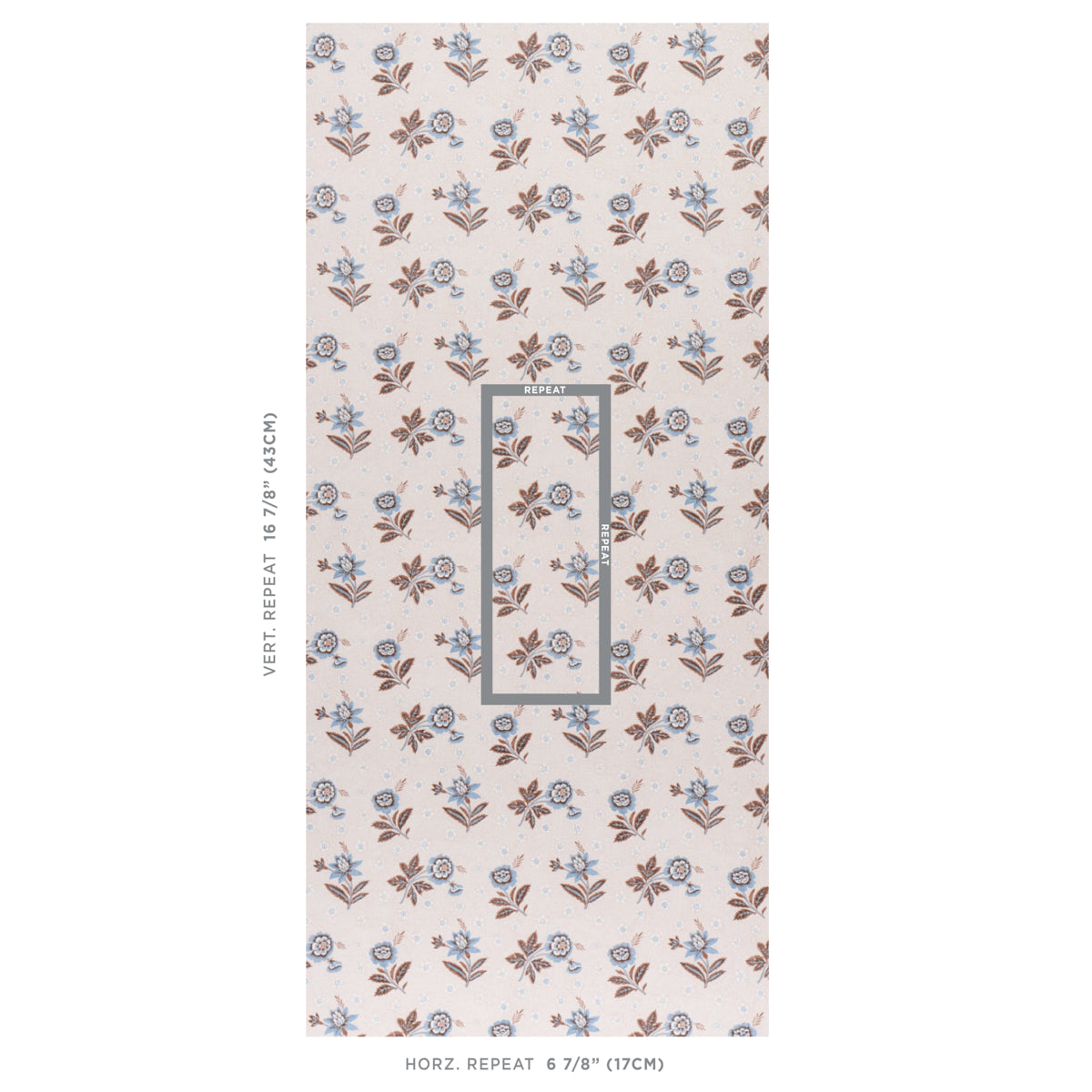 SCHUMACHER  NEW TRADITIONAL: PROVEN??AL COLLINE   DELFT , SEPIA   - 5014222