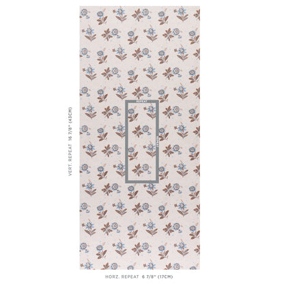 SCHUMACHER  NEW TRADITIONAL: PROVEN??AL COLLINE   DELFT , SEPIA   - 5014222