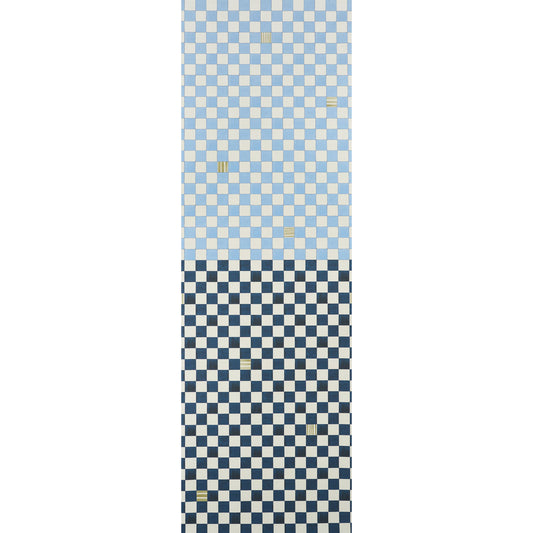 SCHUMACHER  Backdrop Gambit Panel   Sky , Deep Navy   - 5014261