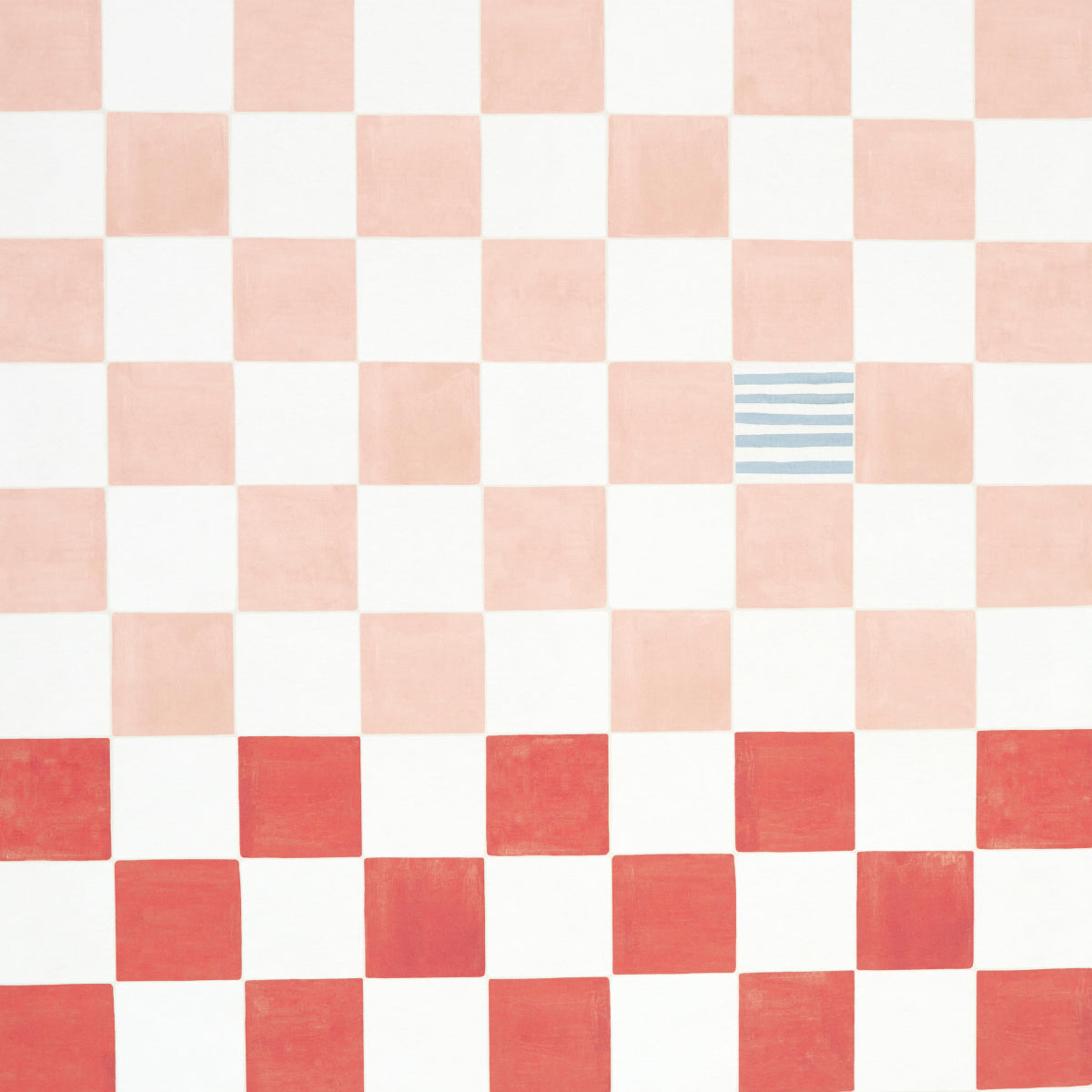 SCHUMACHER  BACKDROP GAMBIT PANEL   EARTHY PINK , RED   - 5014265