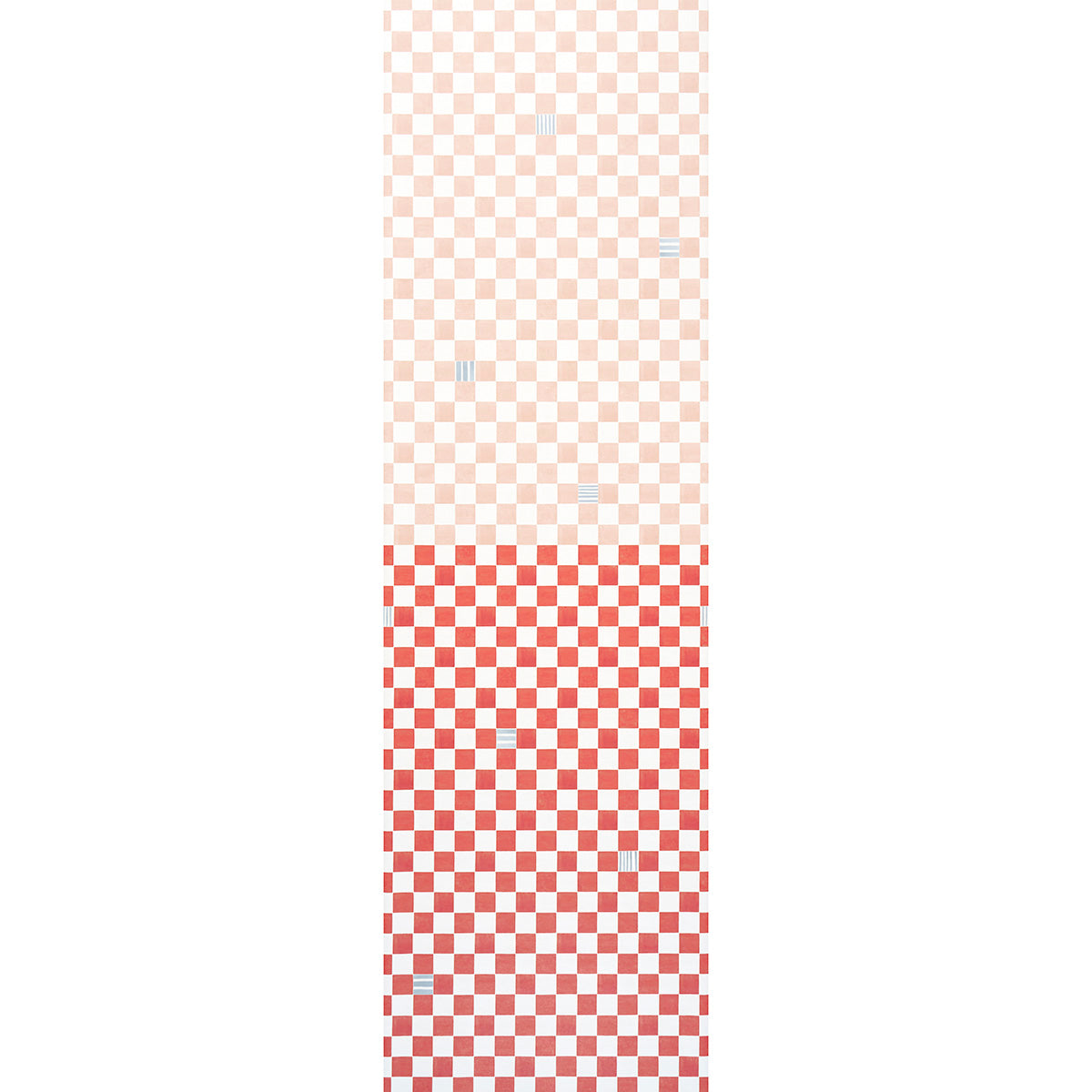 SCHUMACHER  BACKDROP GAMBIT PANEL   EARTHY PINK , RED   - 5014265