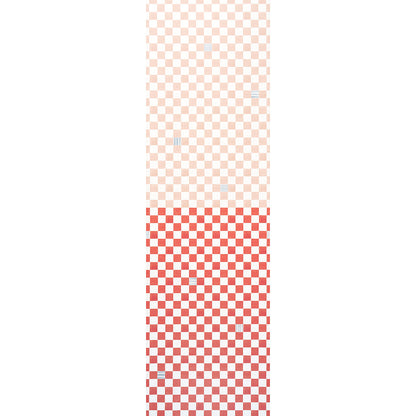 SCHUMACHER  BACKDROP GAMBIT PANEL   EARTHY PINK , RED   - 5014265