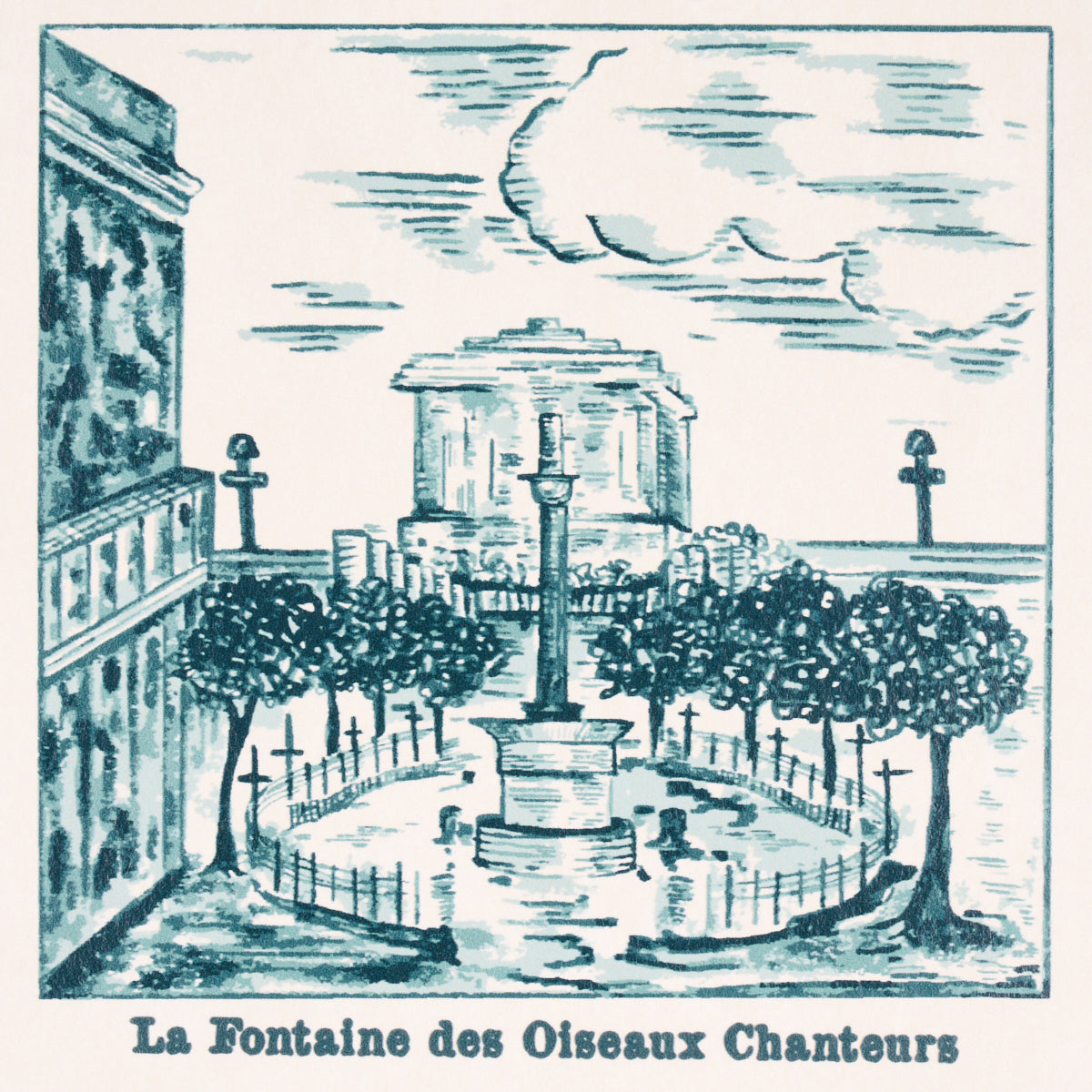 SCHUMACHER  JOHNSON HARTIG ARCHITECTURRA   TEAL   - 5014272