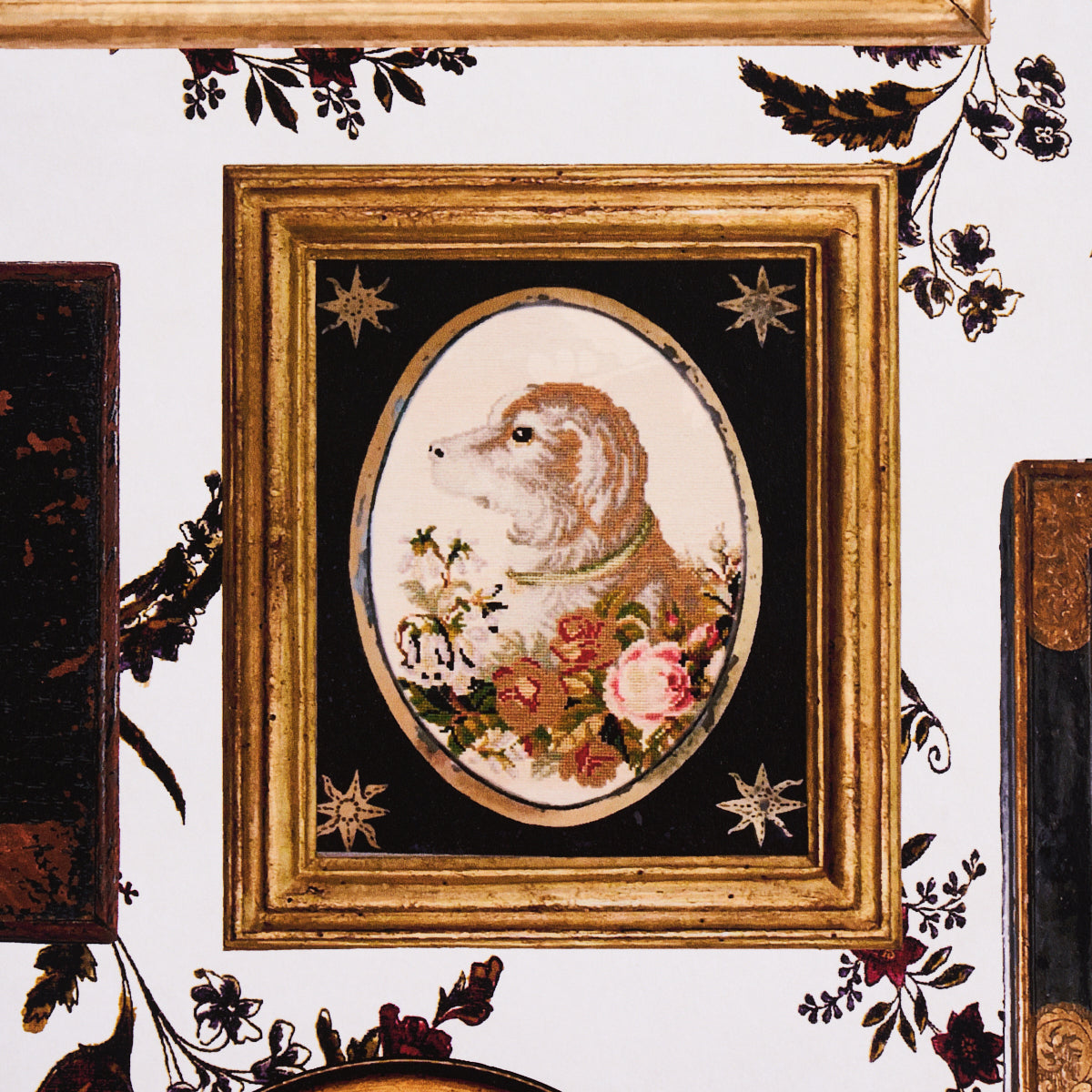 SCHUMACHER WALLCOVERING  JOHNSON HARTIG LE GRAND TOUR   FLORAL   - 5014290