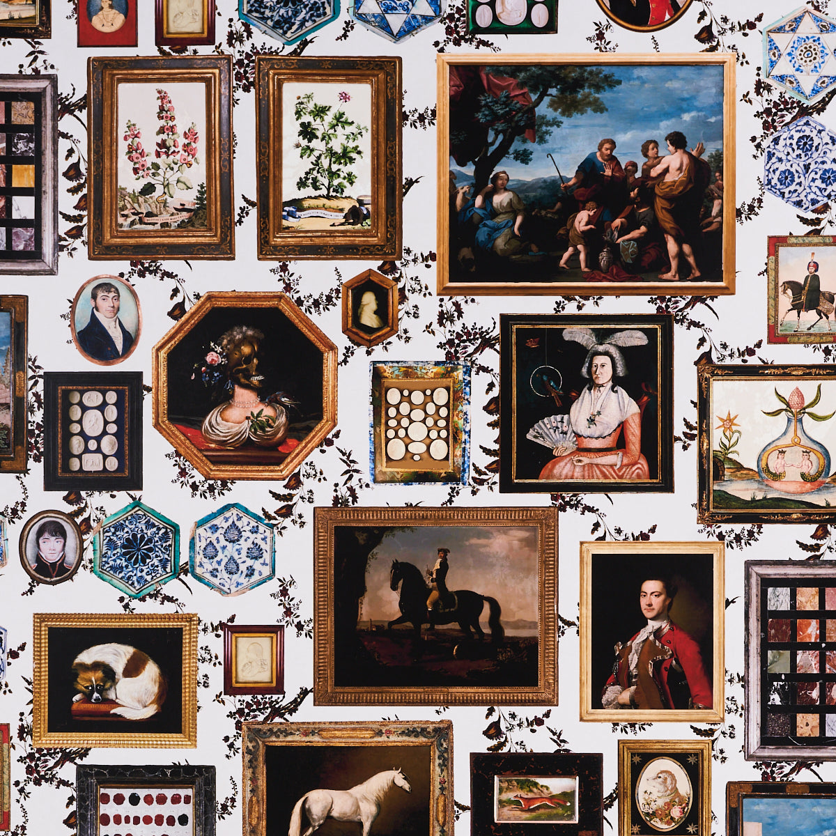 SCHUMACHER WALLCOVERING  JOHNSON HARTIG LE GRAND TOUR   FLORAL   - 5014290