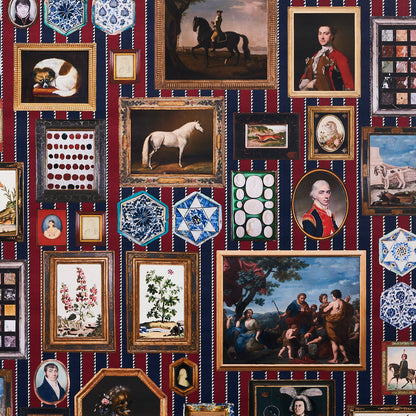 SCHUMACHER WALLCOVERING  JOHNSON HARTIG LE GRAND TOUR   STRIPE   - 5014291