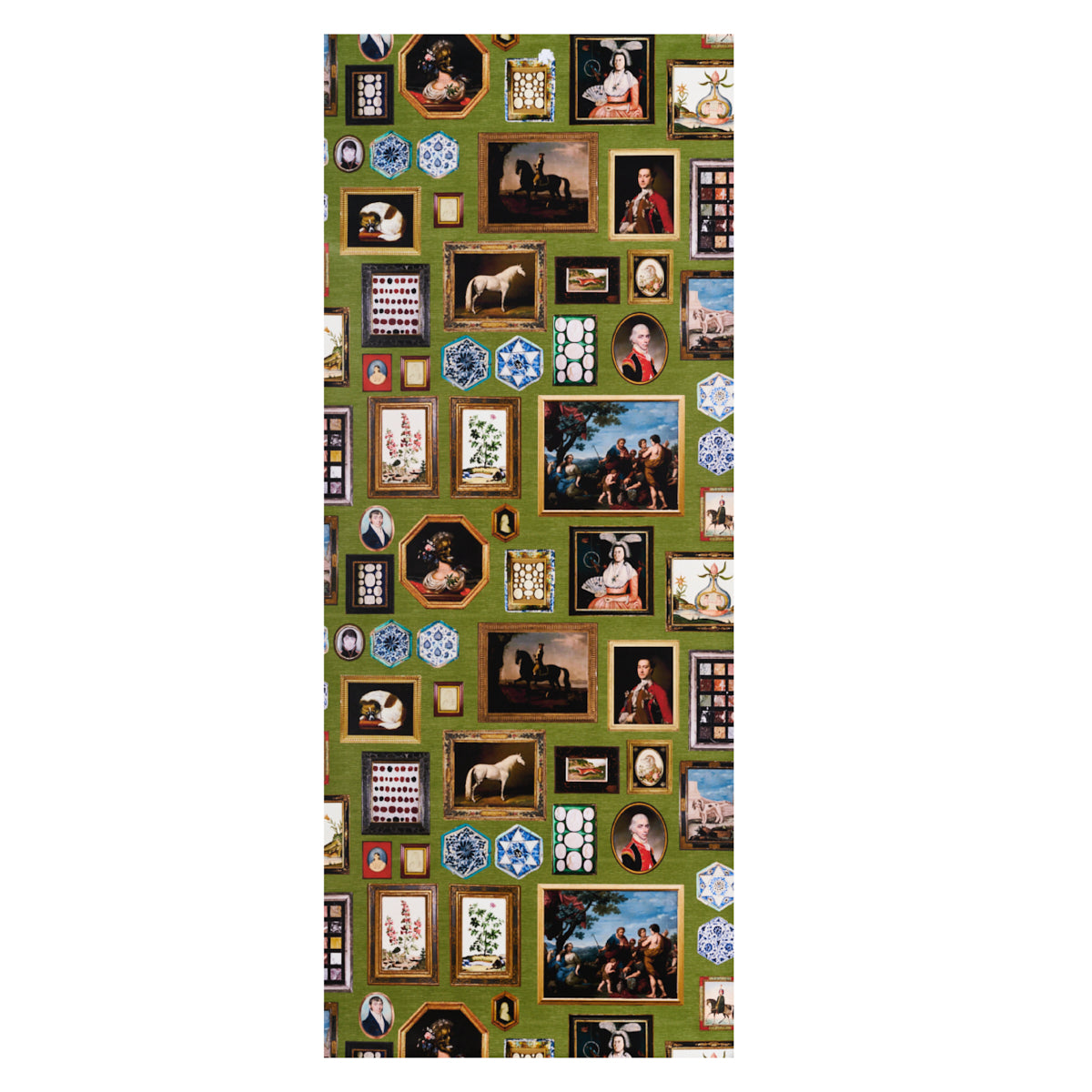 SCHUMACHER WALLCOVERING  JOHNSON HARTIG LE GRAND TOUR   ENGLISH GREEN   - 5014292
