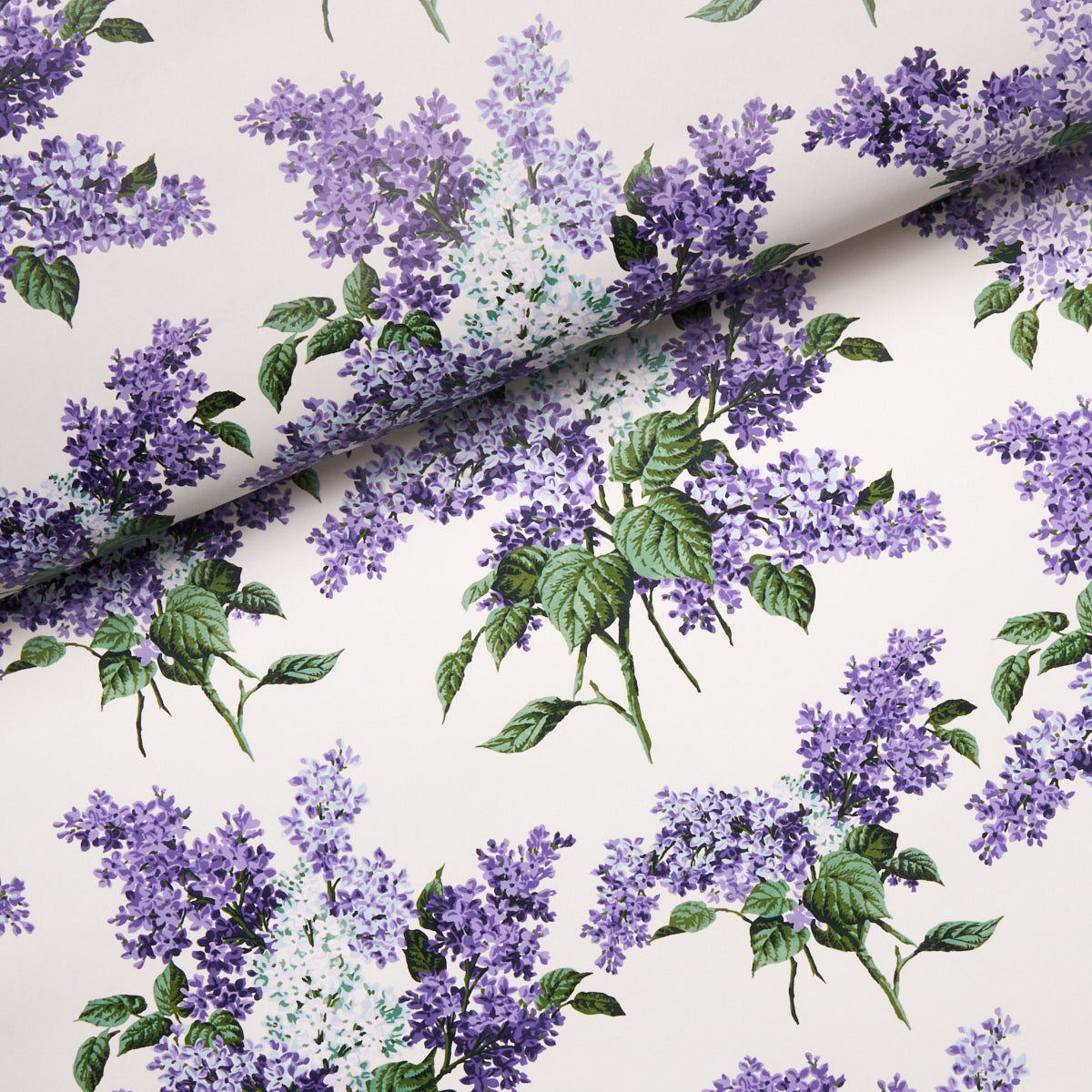 SCHUMACHER WALLCOVERING  JOHNSON HARTIG PROUST'S LILACS   PURPLE   - 5014310