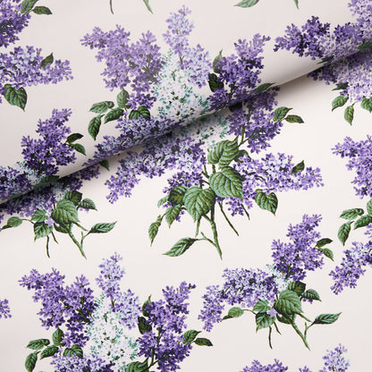 SCHUMACHER WALLCOVERING  JOHNSON HARTIG PROUST'S LILACS   PURPLE   - 5014310