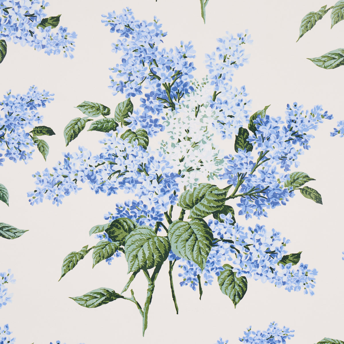 SCHUMACHER WALLCOVERING  JOHNSON HARTIG PROUST'S LILACS   BLUE   - 5014311