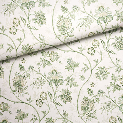 SCHUMACHER  MARK D. SIKES CHINOISERIE VINE   LEAF GREEN   - 5014351