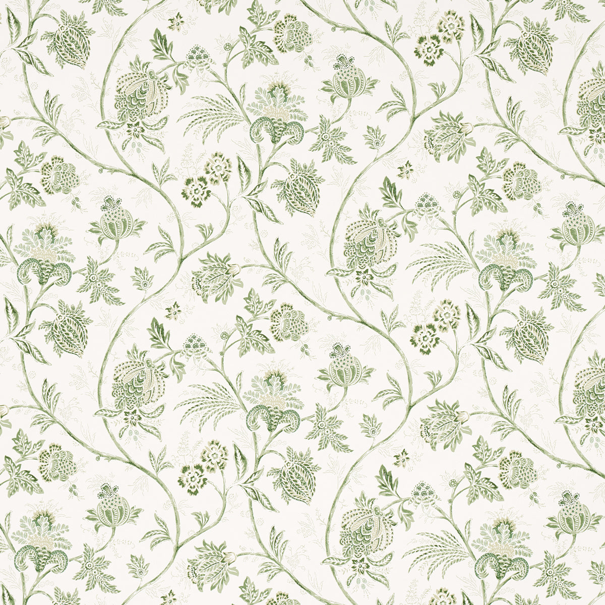 SCHUMACHER  MARK D. SIKES CHINOISERIE VINE   LEAF GREEN   - 5014351