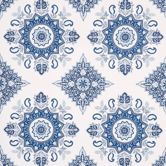 SCHUMACHER  MARK D. SIKES MONTECITO MEDALLION   INDIGO   - 5014360
