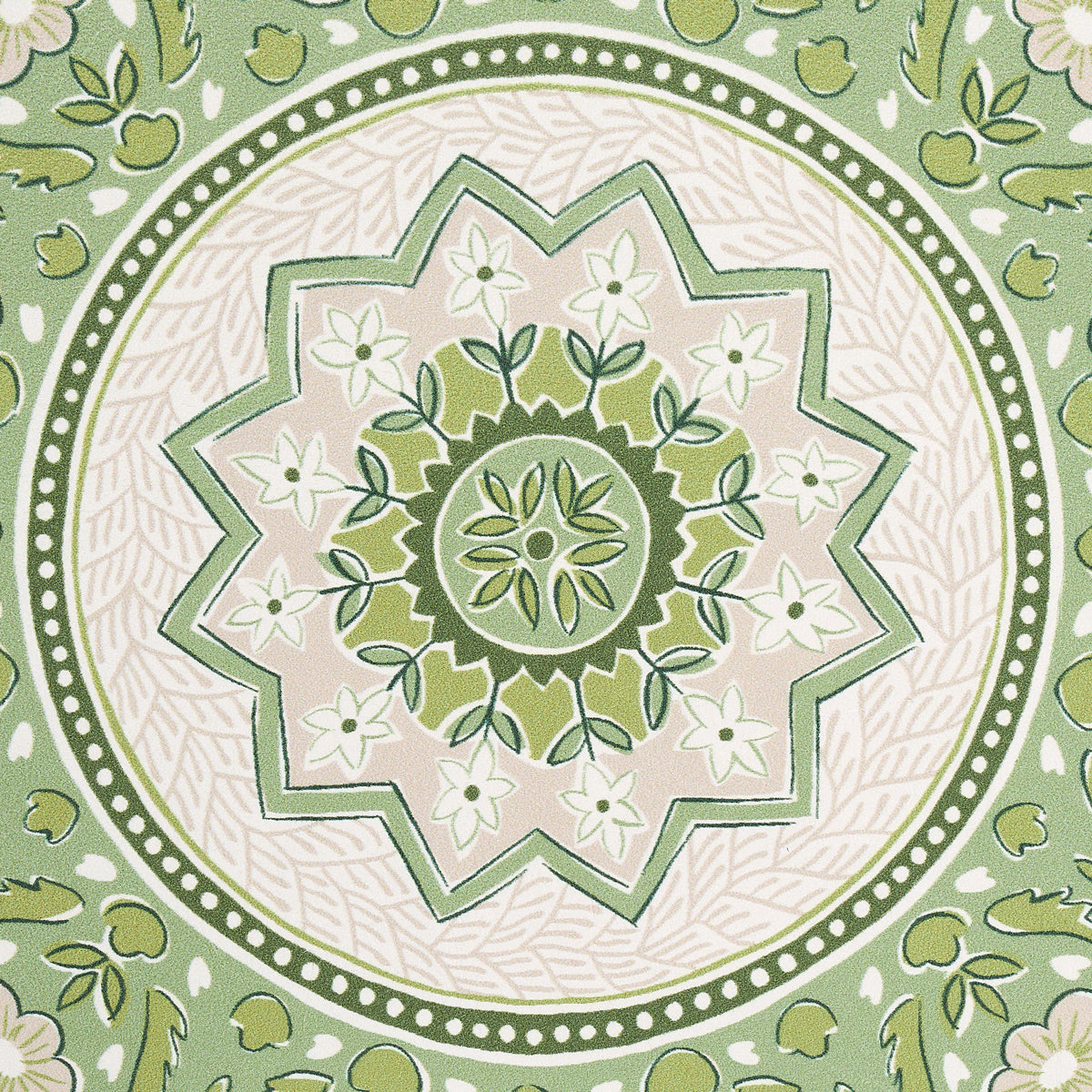 SCHUMACHER  MARK D. SIKES MONTECITO MEDALLION   LEAF GREEN   - 5014361