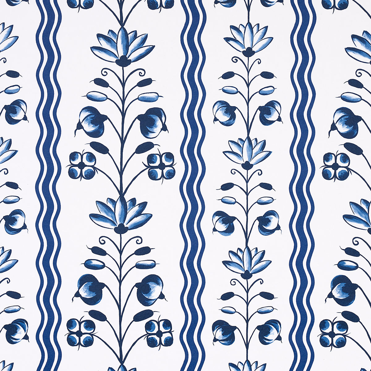 SCHUMACHER  MARIE-ANNE OUDEJANS DELFT WAVES   BLUE   - 5014380