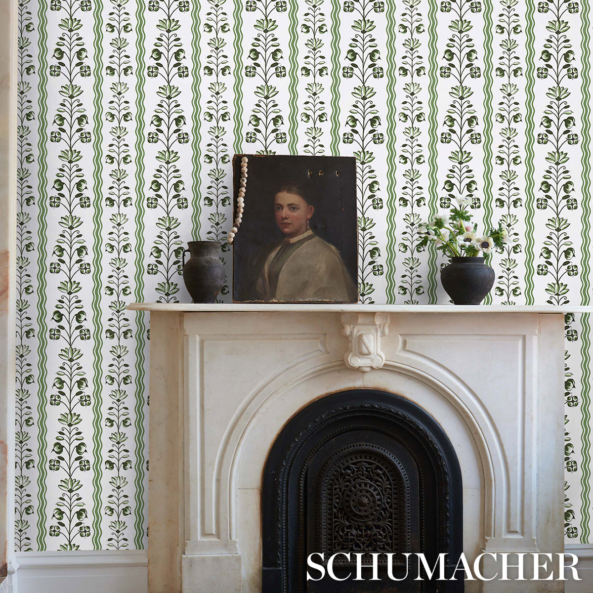 SCHUMACHER  MARIE-ANNE OUDEJANS DELFT WAVES   GREEN   - 5014381