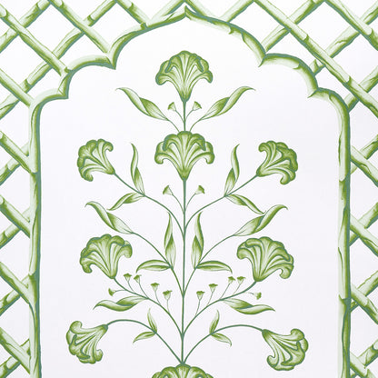 SCHUMACHER  MARIE-ANNE OUDEJANS BAMBOO TRELLIS PANEL A   GREEN   - 5014390