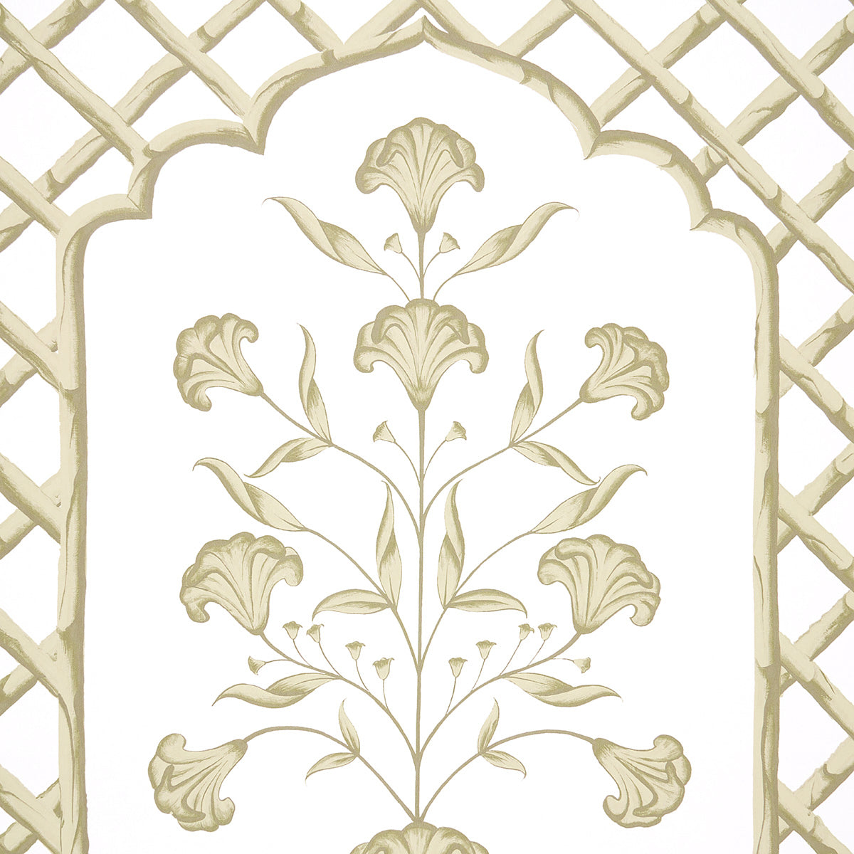 SCHUMACHER  MARIE-ANNE OUDEJANS BAMBOO TRELLIS PANEL A   NEUTRAL   - 5014392