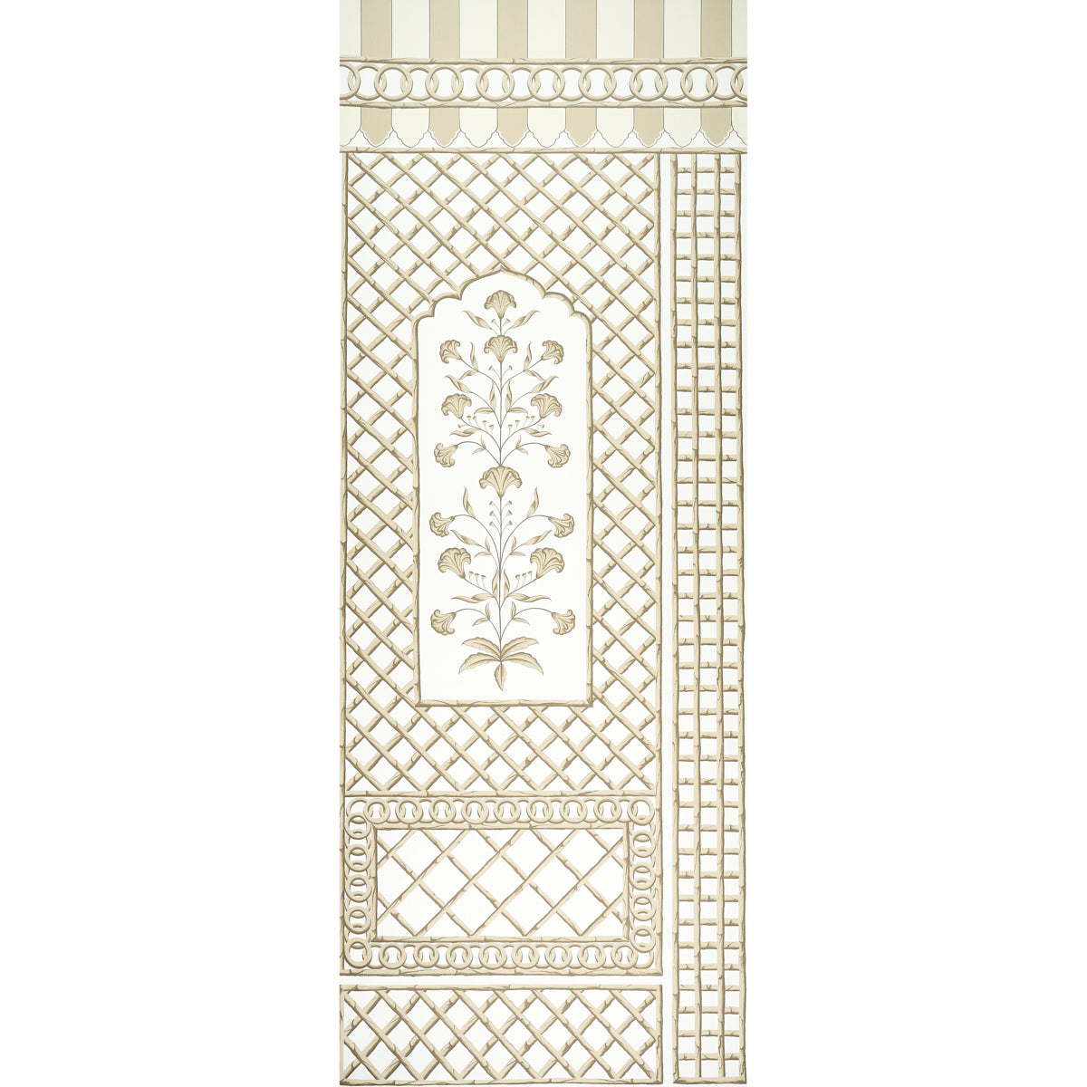 SCHUMACHER  MARIE-ANNE OUDEJANS BAMBOO TRELLIS PANEL A   NEUTRAL   - 5014392