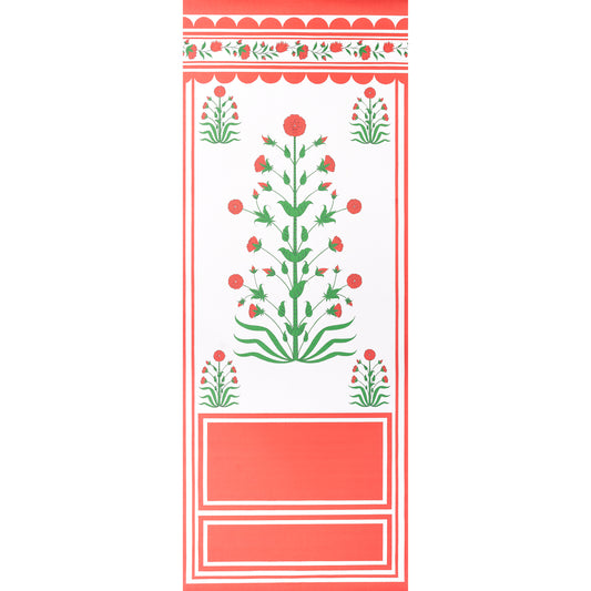 SCHUMACHER  MARIE-ANNE OUDEJANS ROYAL POPPY PANEL A   RED   - 5014430